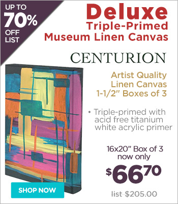 Centurion Artist Quality Linen Canvas