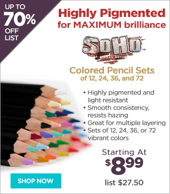SoHo Urban Artist Colored Pencil Sets