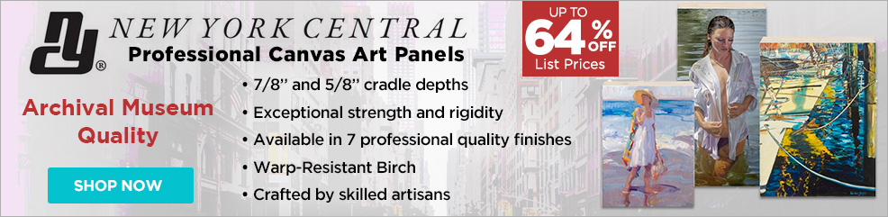 New York Central Professional Canvas Art Panels
