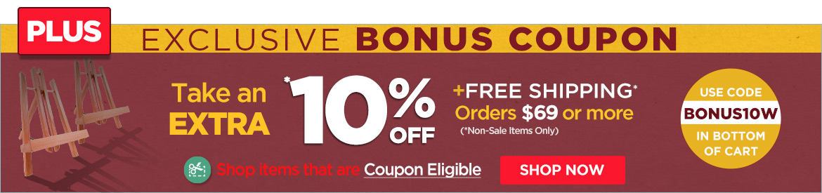 Save an Extra 10% Off - Shop for Coupon Eligible items