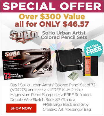 SoHo Colored Pencil 72 Set
