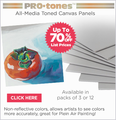 Pro-Tones All-Media Toned Canvas Panels