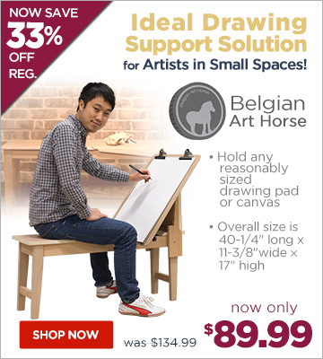 Creative Mark Belgian Art Horse