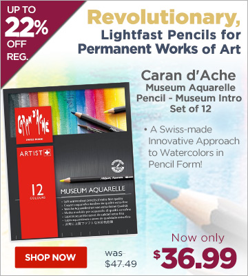 Caran d'Ache Museum Aquarelle Watersoluable Pencil Sets