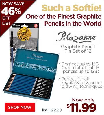 Cezanne Graphite Pencil Tin Set of 12