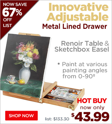 Renoir Table Easel & Sketchbox Easel