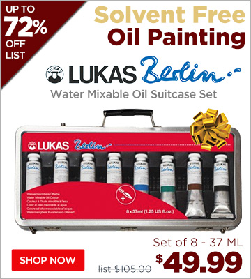 LUKAS Berlin Water Mixable Oil Color Sets