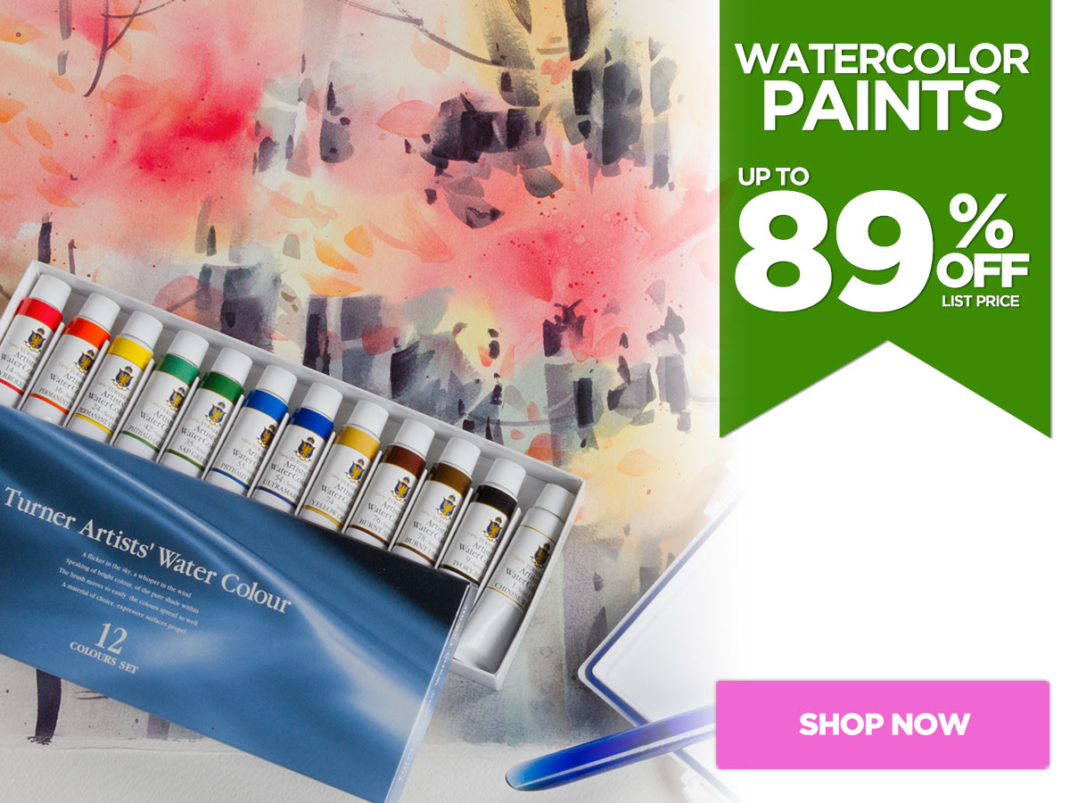 Watercolor Paints Up to 89% OFF
