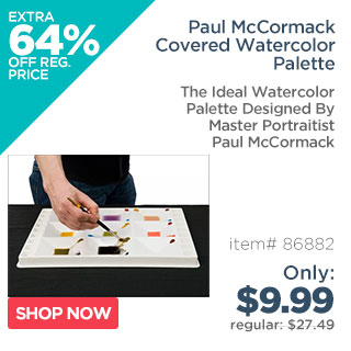 Paul McCormack Covered Watercolor Palette
