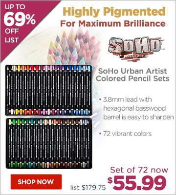 SoHo Colored Pencil 72 Set