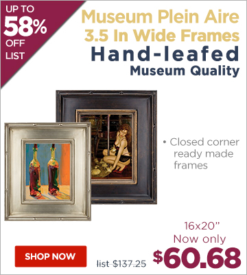 Museum Plein Aire 3.5 In Wide Frames