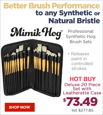 Mimik Hog Professional Synthetic Hog Bristle Brush Sets
