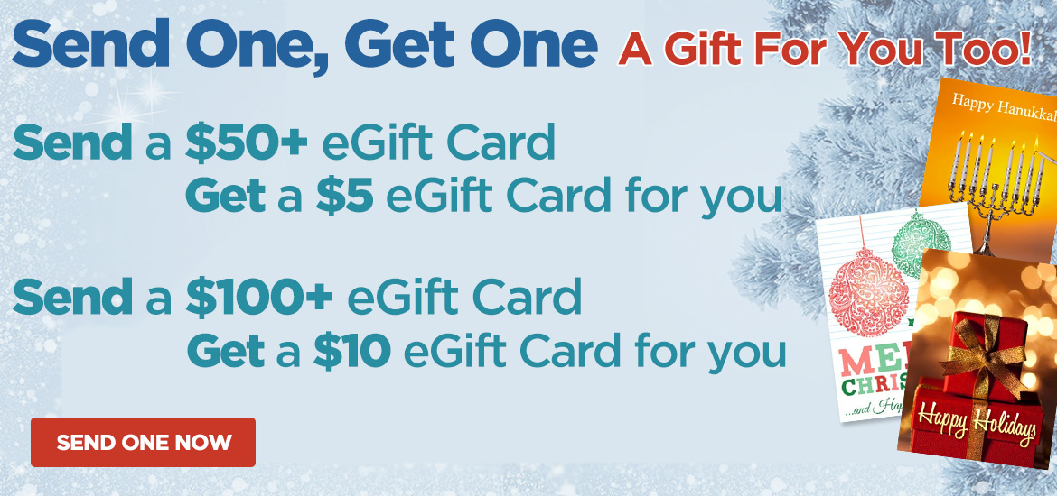 Buy One Get One - Jerry's Electronic Gift Cards 