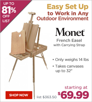 Monet French Easel 