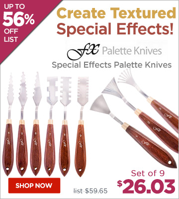 Creative Mark FX Special Effects Palette Knives