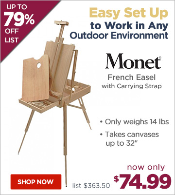  Monet French Easel 