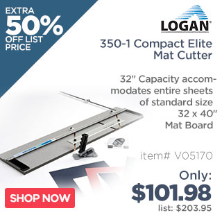 Logan 350-1 Compact Elite Mat Cutter