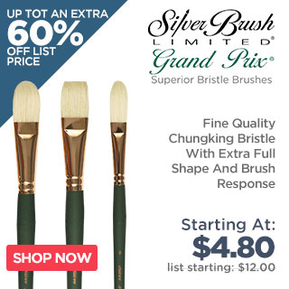 Silver Brush Grand Prix® Superior Bristle Brushes