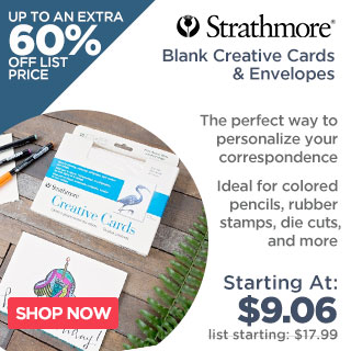 Strathmore Blank Creative Cards & Envelopes
