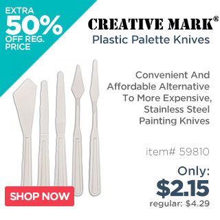 Creative Mark Plastic Palette Knives
