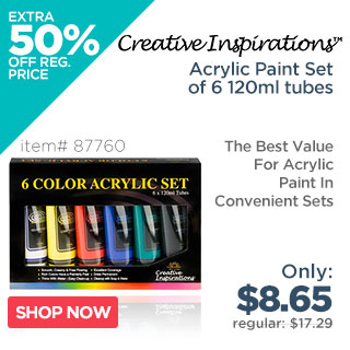 Creative Inspirations Acrylic Paint Sets