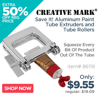 Save It! Aluminum Paint Tube Extruders & Tube Rollers By Creative Mark