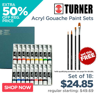 Turner Acryl Gouache Paint Sets