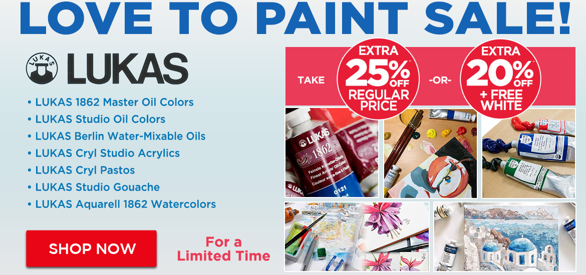 Lukas Professional Paints On Sale Only At Jerry's!