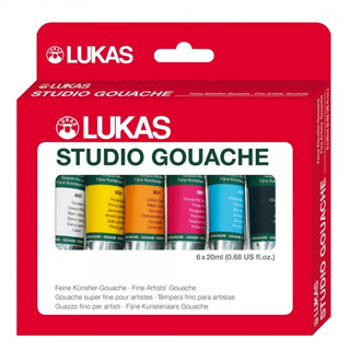 LUKAS Studio Gouache Basic Set of 6