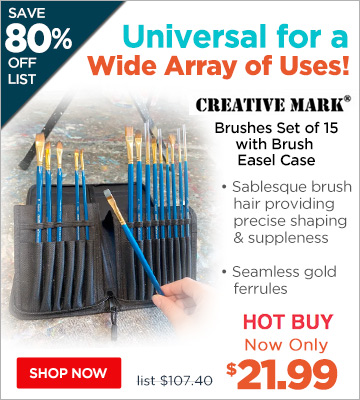 Creative Mark Brushes Set of 15