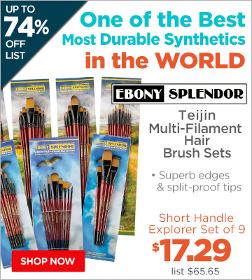 Ebony Splendor Teijin Multi-Filament Hair Brush Sets