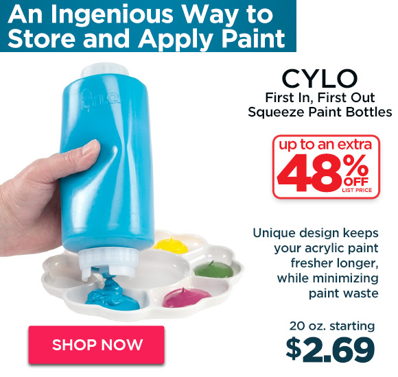 Cylo FIFO Squeeze Paint Bottle