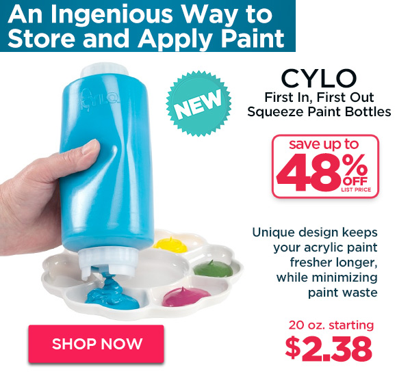Cylo FIFO Squeeze Paint Bottle