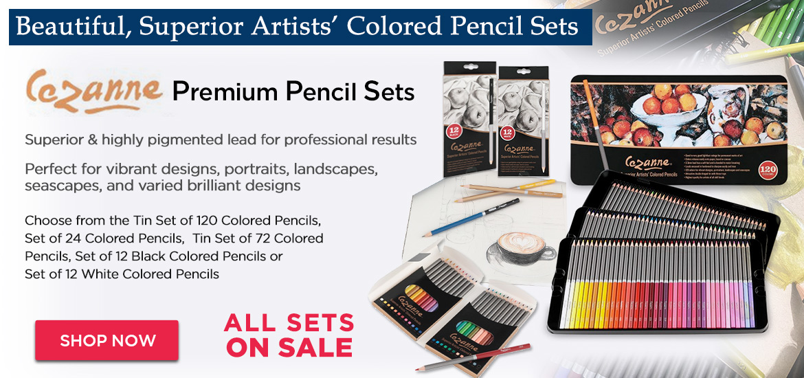 Cezanne Premium Watercolor Pencil Sets
