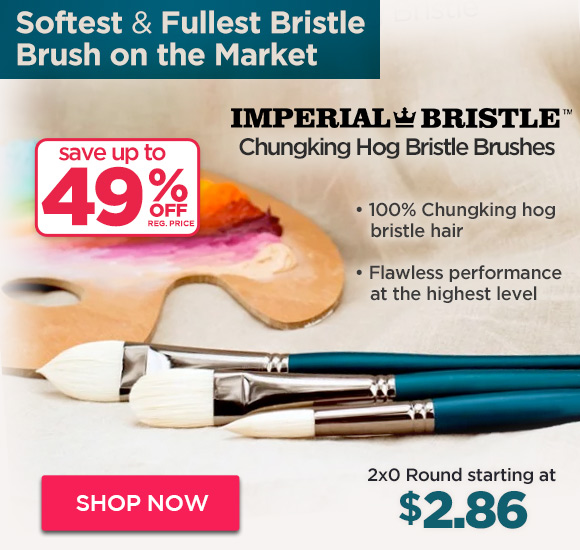 Imperial Professional Chungking Hog Bristle Brushes
