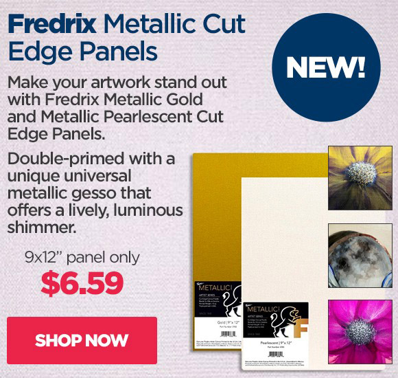 Fredrix Metallic Cut Edge Panels