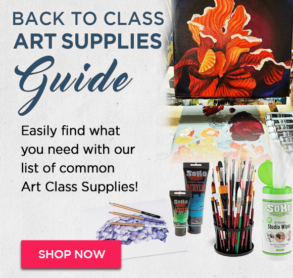 Back to Art Class Shopping Guide