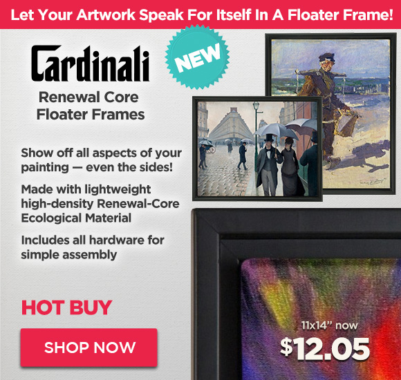 Cardinali floater frames