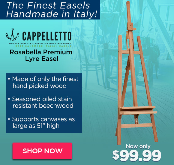 Cappelletto Rosabella Premium Lyre Easel