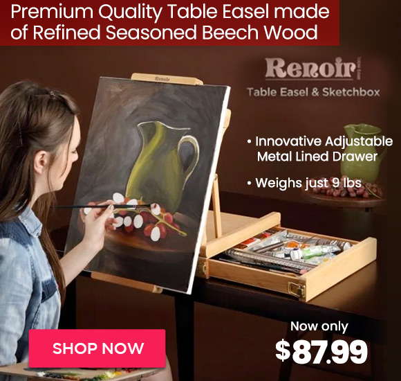 Limited Time Easels, Artist Furniture & Frames Flash Sale plus Free
