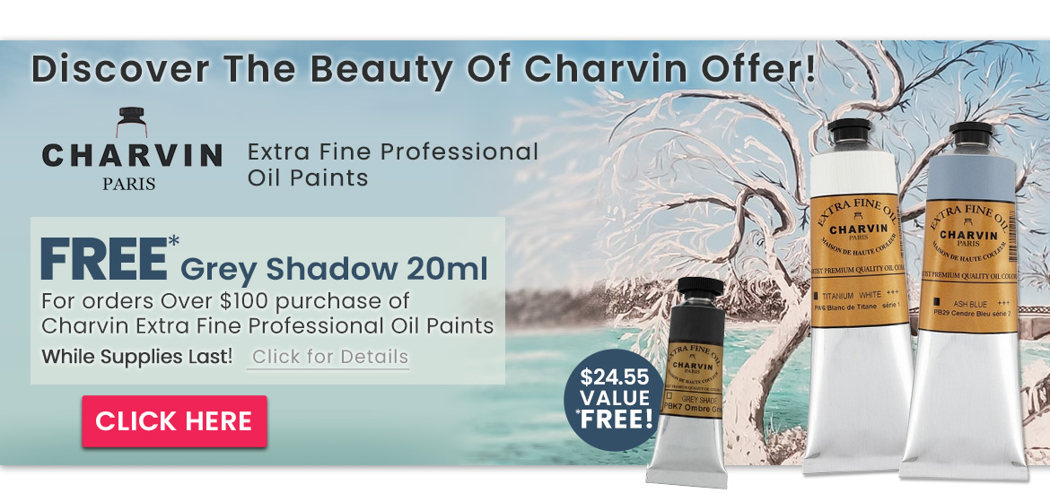 Charvin Extra Fine Oil Paints + Offer