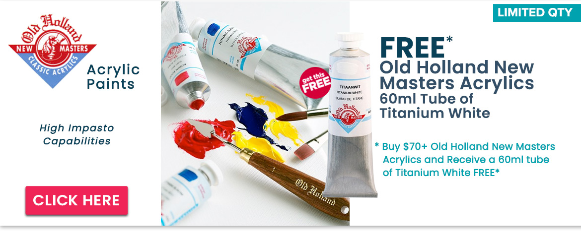 Old Holland New Masters Classic Acrylic Paints + Special Offer