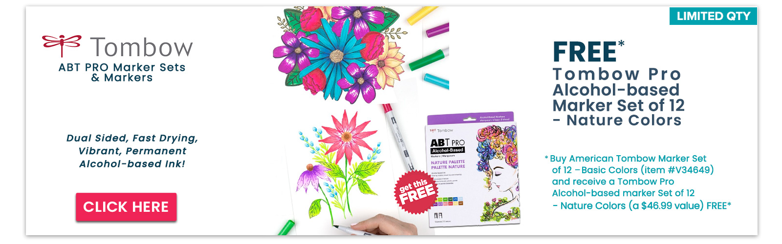 Tombow ABT PRO Marker Sets + Special Offer