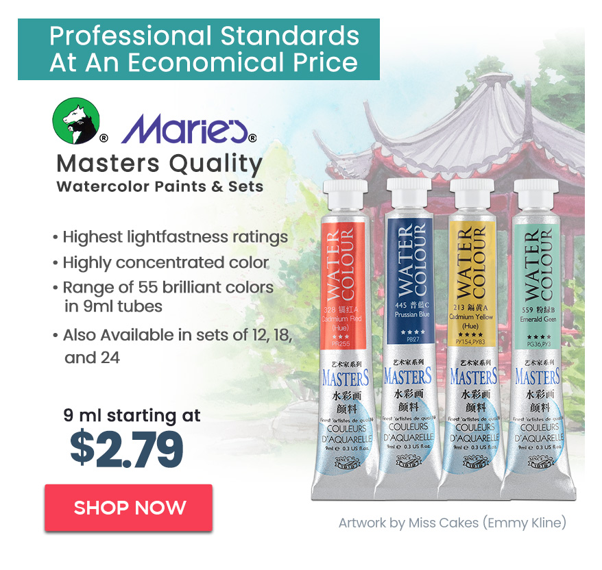 Marie's Masters Quality Watercolor Paints