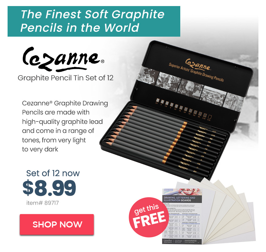Cezanne Graphite Pencils