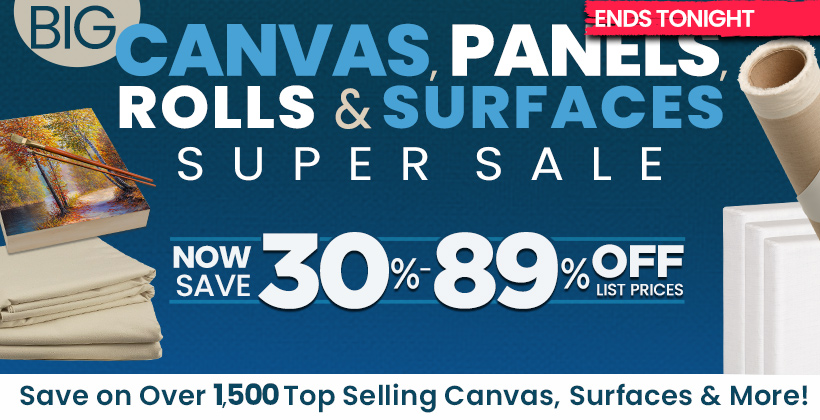 Massive Canvases & Surfaces Super Sale - Up to 89% Off List Prices
