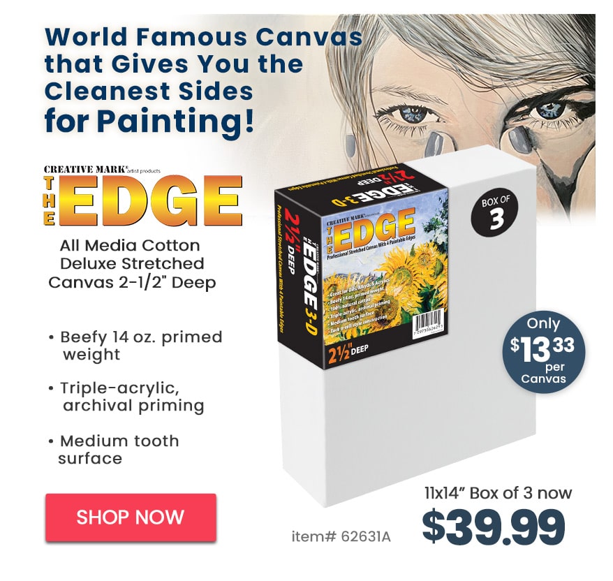 The Edge All Media Pro Cotton Canvas 11x14in
