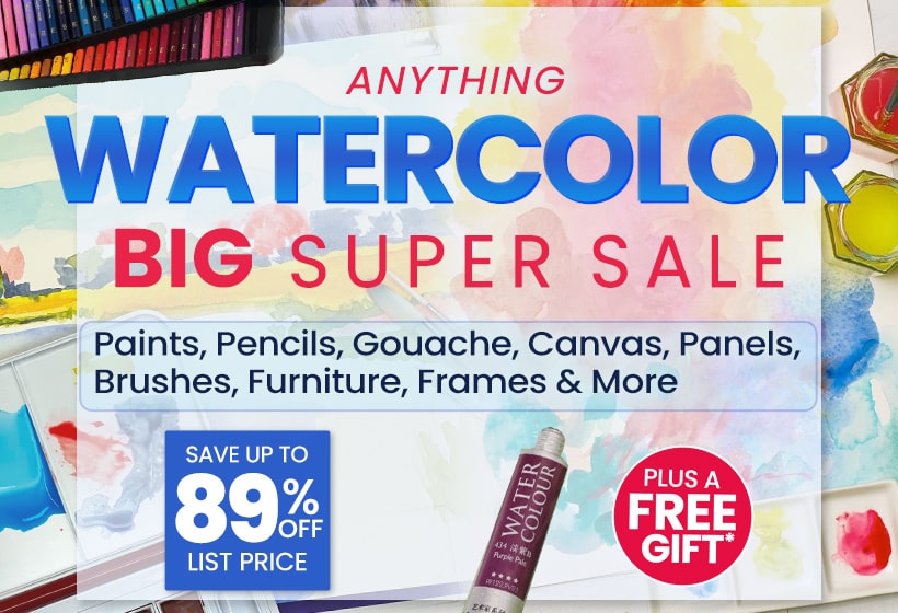 New York Central® Steinberg Superior Kolinsky Watercolor Brushes