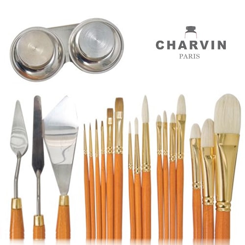 Charvin Extra Fine Oil Color Oil Painting Accessory Set