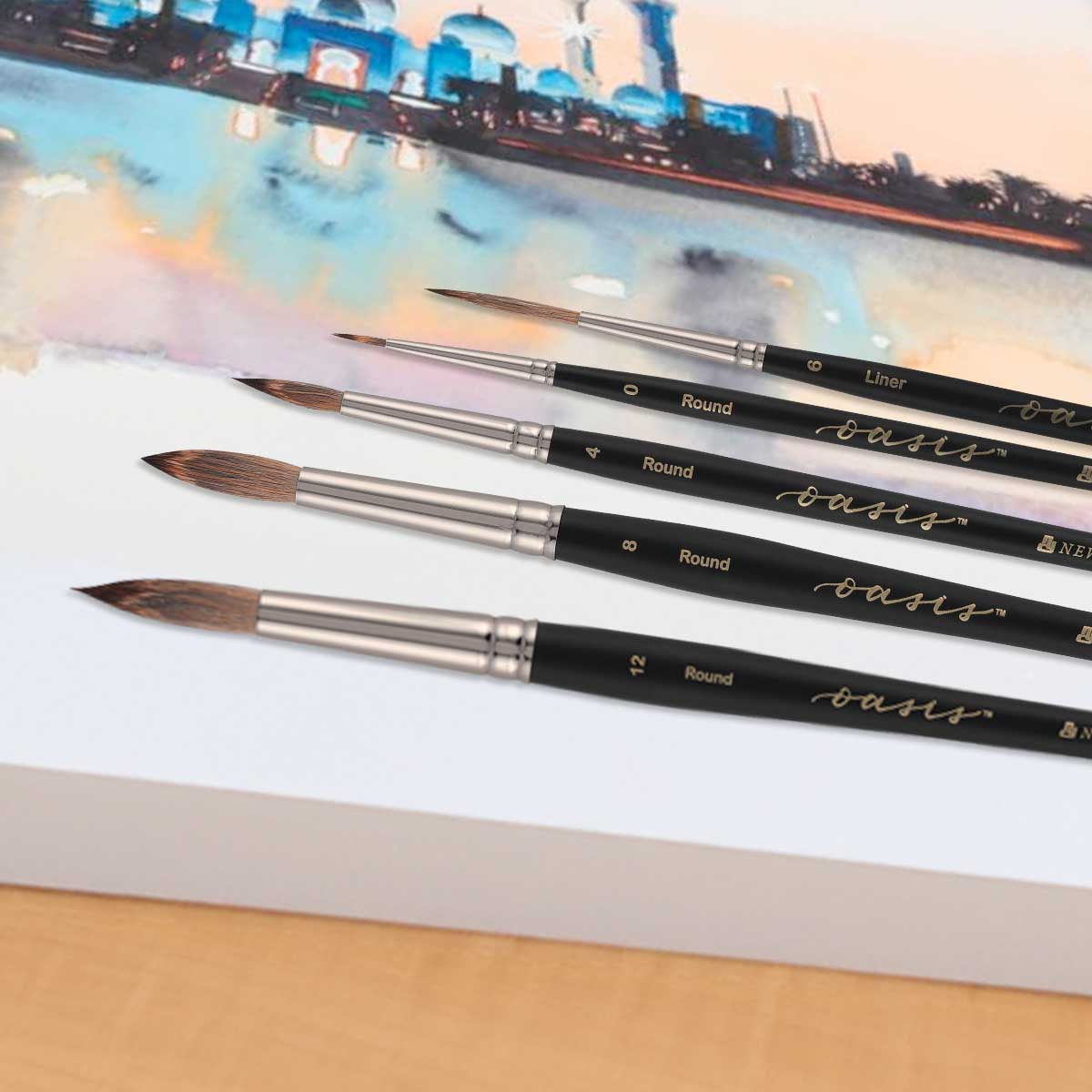 New York Central Oasis Synthetic Premium Brushes